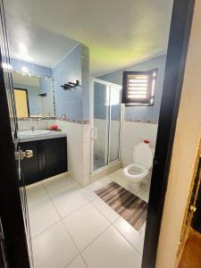 Koupelna v ubytování Hotel Rincon Rubi