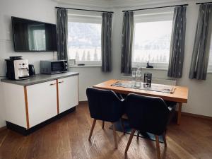 Kuchyň nebo kuchyňský kout v ubytování Apartment in Neukirchen near Ski Lift