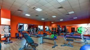 Fitness centrum a/nebo fitness zařízení v ubytování Marsa Dubai
