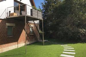 Vonkajšia záhrada v ubytovaní Spa privatif à la ferme - Haut de gamme - Atypique