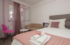 Postel nebo postele na pokoji v ubytování Apartment Kristina