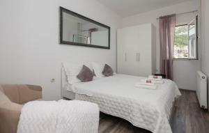Postel nebo postele na pokoji v ubytování Apartment Kristina