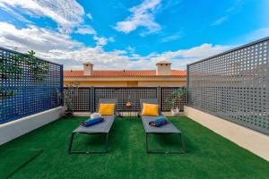 Patio alebo iná vonkajšia časť ubytovania Luxury Holiday House Tenerife