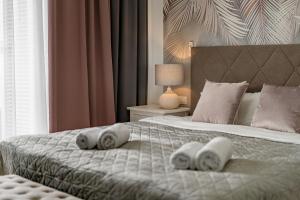 Posteľ alebo postele v izbe v ubytovaní Luxury Holiday House Tenerife