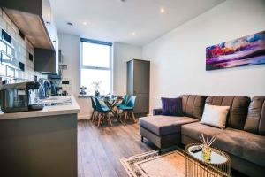 Kuchyň nebo kuchyňský kout v ubytování York Crescent Apartments + 42 fotografií