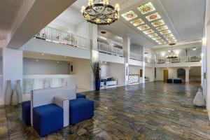 Kuchyň nebo kuchyňský kout v ubytování Amalia Hotel