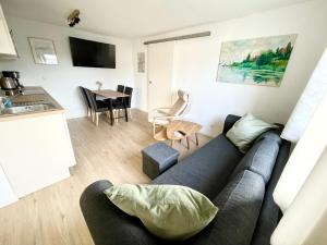 Χώρος καθιστικού στο Amsel Appartements - Geruhsam, Sonnig & Zentral - 3-Zimmer-Apartment