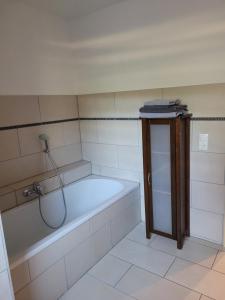 Vannituba majutusasutuses Ferienwohnung Loreley +7 fotot