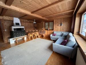 Een zitgedeelte bij Apartment Lopez