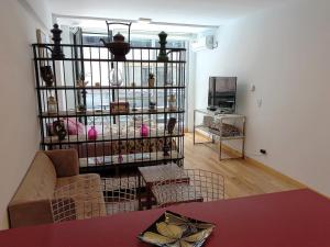 Posezení v ubytování Lumiere Puerto Madero