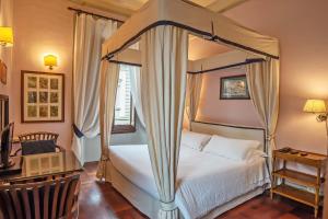Katil atau katil-katil dalam bilik di Residenza Johanna I