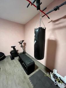 Fitness centrum a/nebo fitness zařízení v ubytování Hotel Bella Napoli ristorante & spa