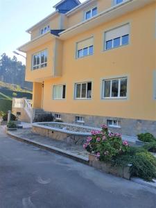 Budynek, w którym mieści się apartament