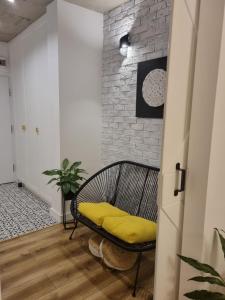 Część wypoczynkowa w obiekcie Apartament Wyspiański