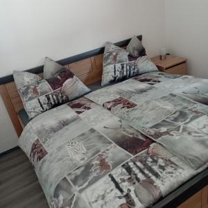 Postel nebo postele na pokoji v ubytování Chalet Scheffsnoth
