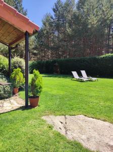 Zahrada ubytování La Finca de Gredos