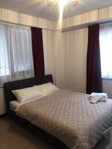 En eller flere senger på et rom på Blue Sky