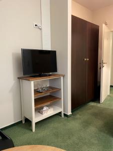 TV a/nebo společenská místnost v ubytování Bechnerův statek