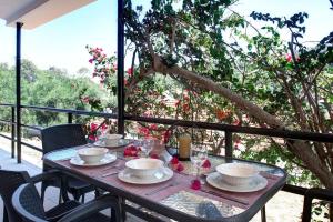 Balkón nebo terasa v ubytování BeZolot resort. + 41 fotografií