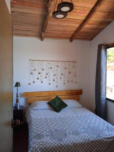 Postel nebo postele na pokoji v ubytování el gitano feliz