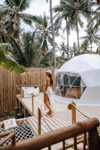Galeri foto Romantic DOME with hot jacuzzi and Jungle view di Klungkung