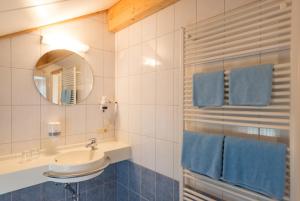 Koupelna v ubytování Hotel Burg Hof