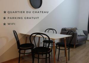 Posedenie v ubytovaní Spacieux F1 près du château