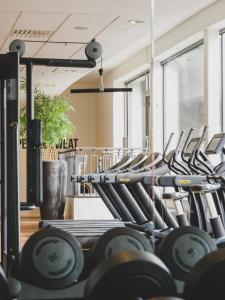Fitness centrum a/nebo fitness zařízení v ubytování Clarion Hotel Arlanda Airport Terminal