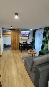 Кът за сядане в Apartament u Gazdy przy Gondoli