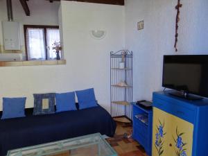 TV a/nebo společenská místnost v ubytování Sant Ambroggio