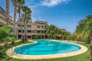 Bazén v ubytování Nuevo, gran terraza con jacuzzi privado y piscina nebo v jeho okolí