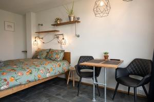 Johanneshoeve - de mooiste plek op Texel客房内的一张或多张床位