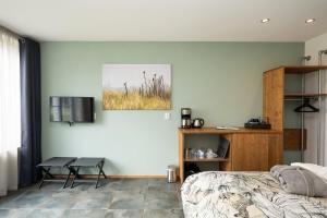 Johanneshoeve - de mooiste plek op Texel的厨房或小厨房