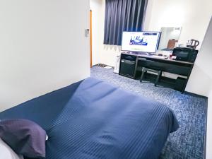 โทรทัศน์และ/หรือระบบความบันเทิงของ HOTEL LiVEMAX BUDGET Fuji Ekimae