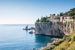 una vista sulla costa amalfi a Posiano di Casa Ilary a Gaggi