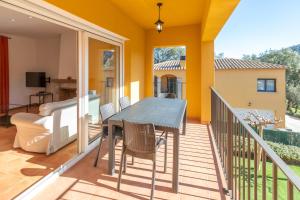 Balkón nebo terasa v ubytování Villa la Roca