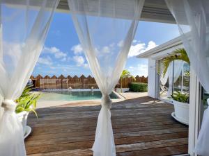 Bassein majutusasutuses Villa Amaryllis luxueuse,piscine,vue mer,plage või selle lähedal
