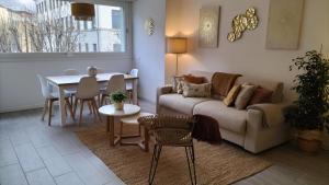 A seating area at Valtellina Vacanze