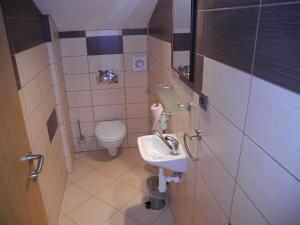 Koupelna v ubytování Apartments JASMINKA