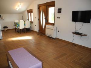 TV a/nebo společenská místnost v ubytování Apartments JASMINKA