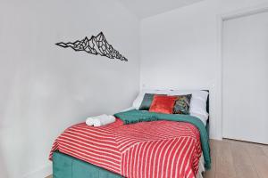 Łóżko lub łóżka w pokoju w obiekcie Apartament Morskie Oko Odkryj Zakopane
