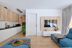 Kuchnia lub aneks kuchenny w obiekcie Apartament Morskie Oko Odkryj Zakopane