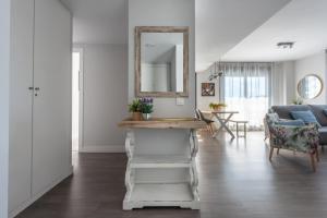 Et opholdsområde på Apartamento Estepona I