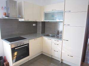 Kuchyň nebo kuchyňský kout v ubytování Villa Lucia premium rooms