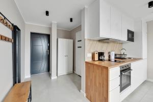 Kuchnia lub aneks kuchenny w obiekcie Comfort Apartments Morska