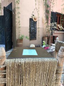Posezení v ubytování Teacook Marrakech