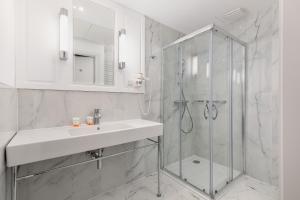 Kúpeľňa v ubytovaní Baltic Park Fort Promenada Apartment Świnoujście by Noclegi Renters
