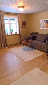 Area soggiorno di Skogsbrynet B&B, Bredsjö Nya Herrgård