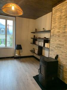 Kuchyňa alebo kuchynka v ubytovaní Gîte de Lafayette