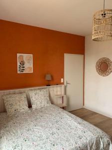 Posteľ alebo postele v izbe v ubytovaní Gîte de Lafayette
